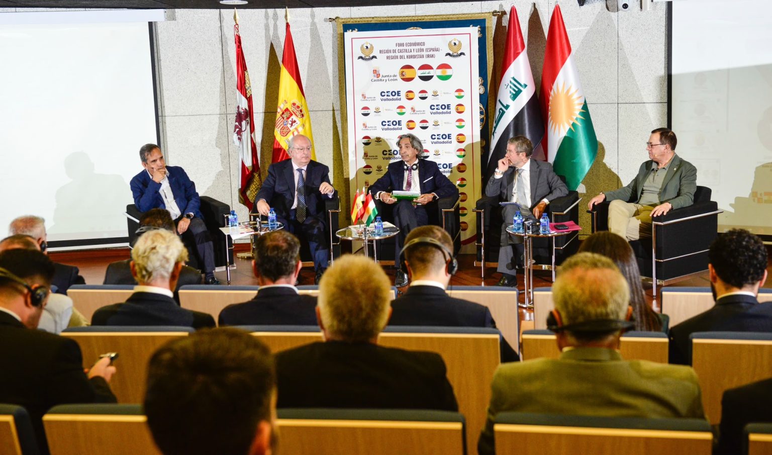 El Foro Económico entre la Región del Kurdistán y Castilla y León culmina con éxito, fortaleciendo la cooperación institucional, empresarial y turística