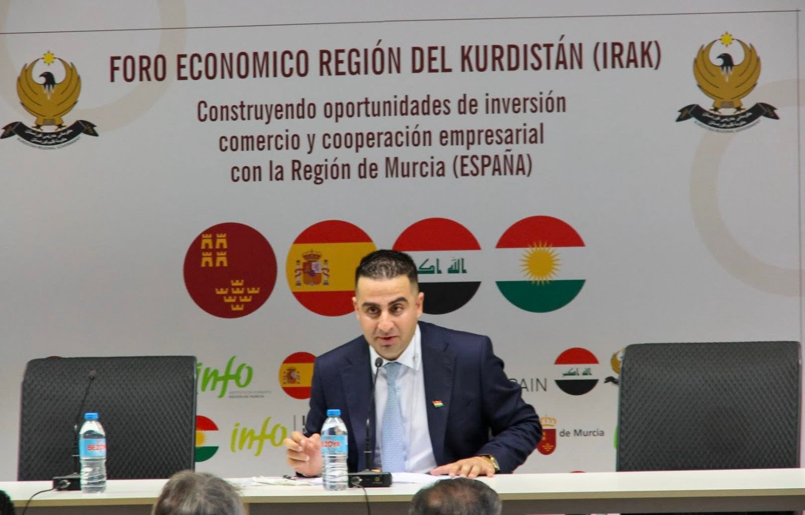 El Foro Económico entre la Región del Kurdistán y la Región de Murcia concluye con éxito, impulsando la inversión y la cooperación empresarial